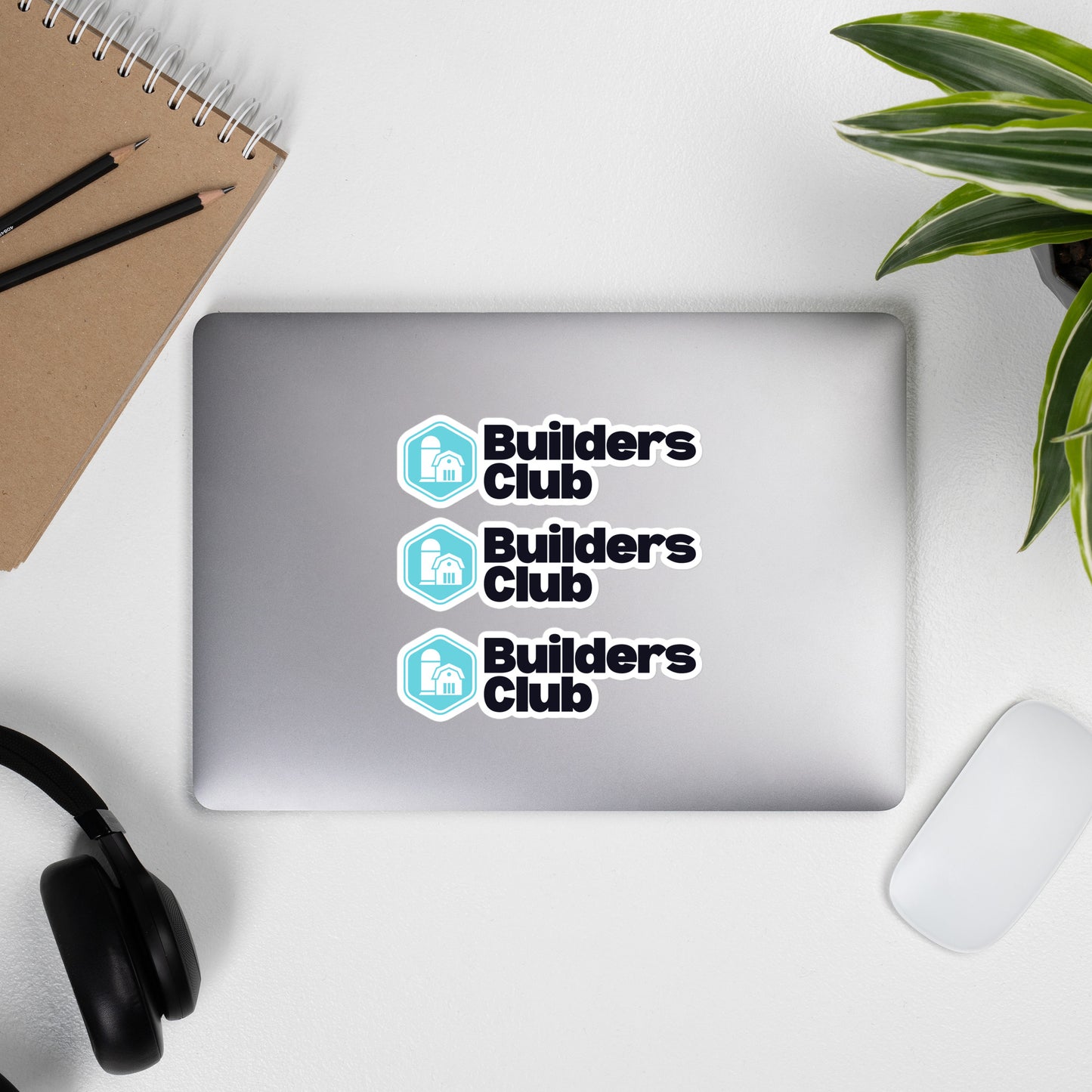 Set of 3 Builders Club Stickers