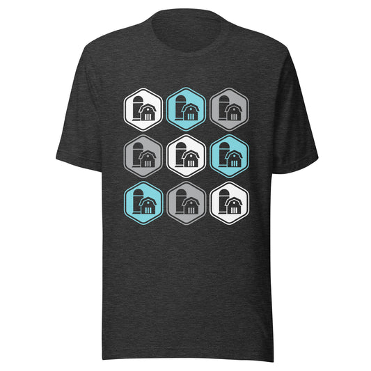 Logo Grid Unisex T-Shirt